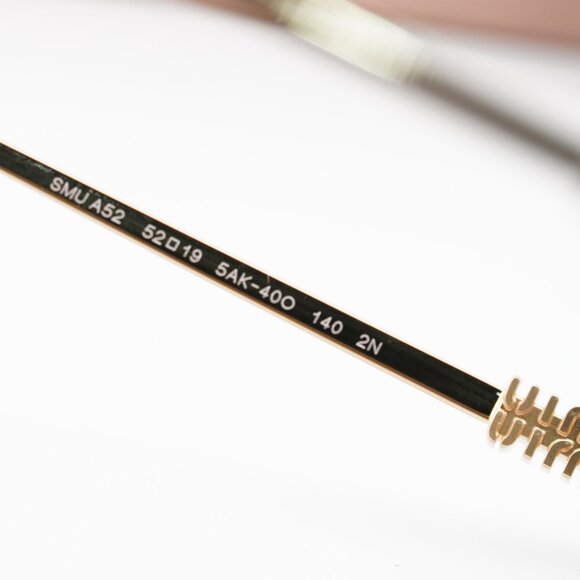 Miu Miu MUA52S 5AK40O Cat Eye Sunglasses - Gold/Grey - Picture 9 of 10